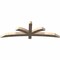 Ekena Millwork Davenport Smooth Timber Gable Bracket, Douglas Fir, 72"W x 24"H x 3 1/2"D x 3 1/2"F, 8/12 Pitch GBW072X24X0404DAV00SDF - alternate 4